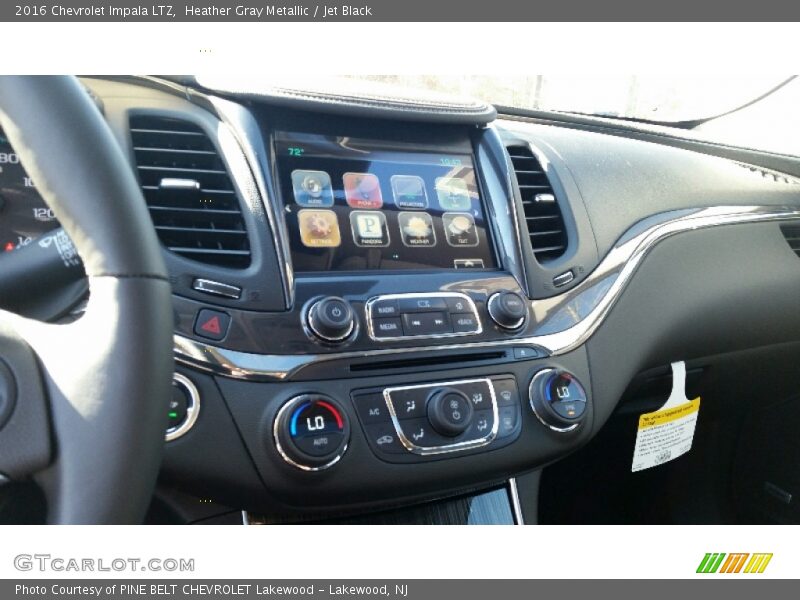 Heather Gray Metallic / Jet Black 2016 Chevrolet Impala LTZ