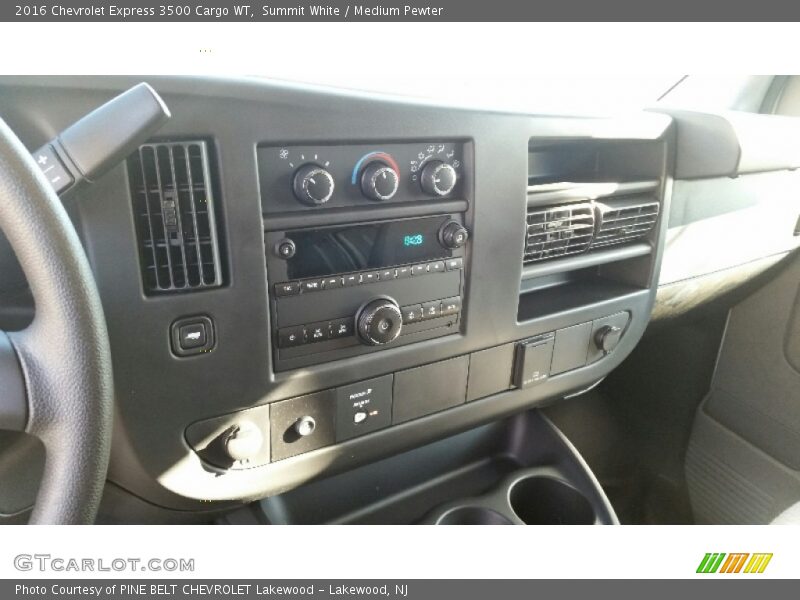 Summit White / Medium Pewter 2016 Chevrolet Express 3500 Cargo WT