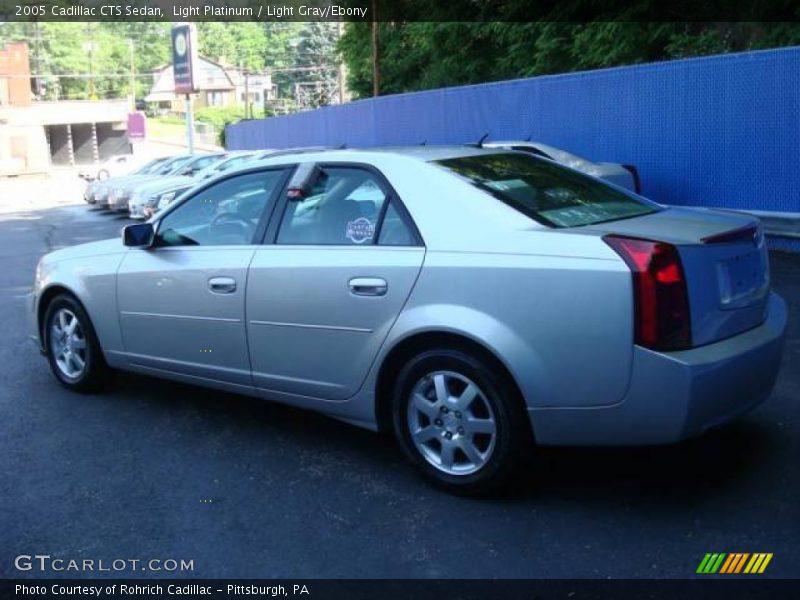 Light Platinum / Light Gray/Ebony 2005 Cadillac CTS Sedan