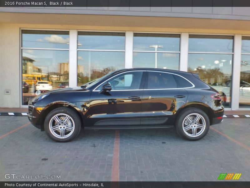Black / Black 2016 Porsche Macan S