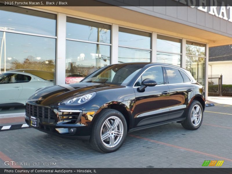 Black / Black 2016 Porsche Macan S