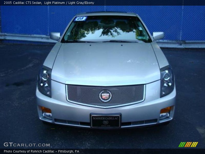 Light Platinum / Light Gray/Ebony 2005 Cadillac CTS Sedan