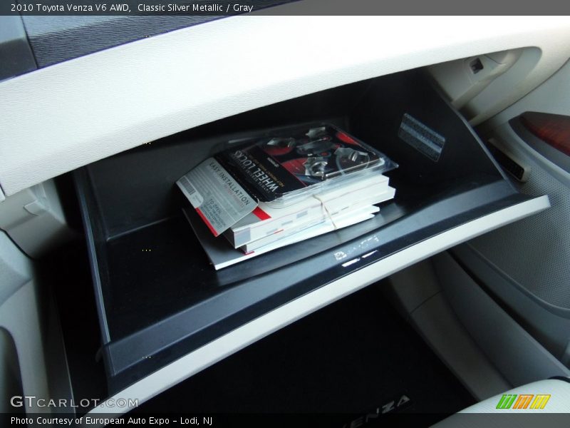 Classic Silver Metallic / Gray 2010 Toyota Venza V6 AWD