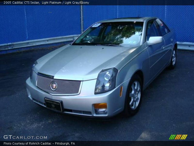 Light Platinum / Light Gray/Ebony 2005 Cadillac CTS Sedan