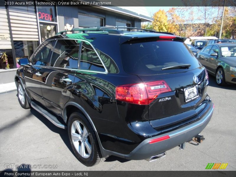 Crystal Black Pearl / Parchment 2010 Acura MDX Technology