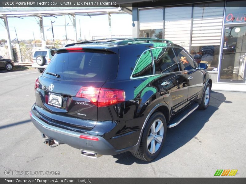 Crystal Black Pearl / Parchment 2010 Acura MDX Technology
