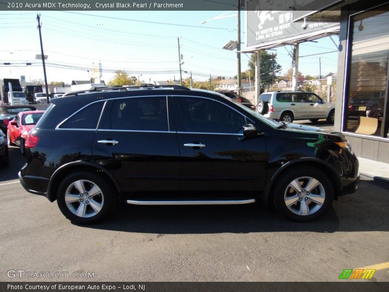 Crystal Black Pearl / Parchment 2010 Acura MDX Technology