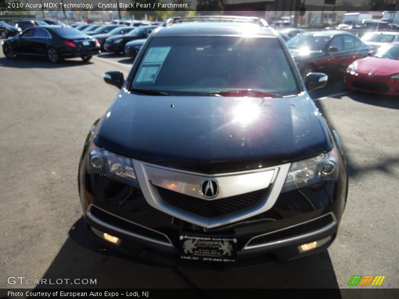 Crystal Black Pearl / Parchment 2010 Acura MDX Technology