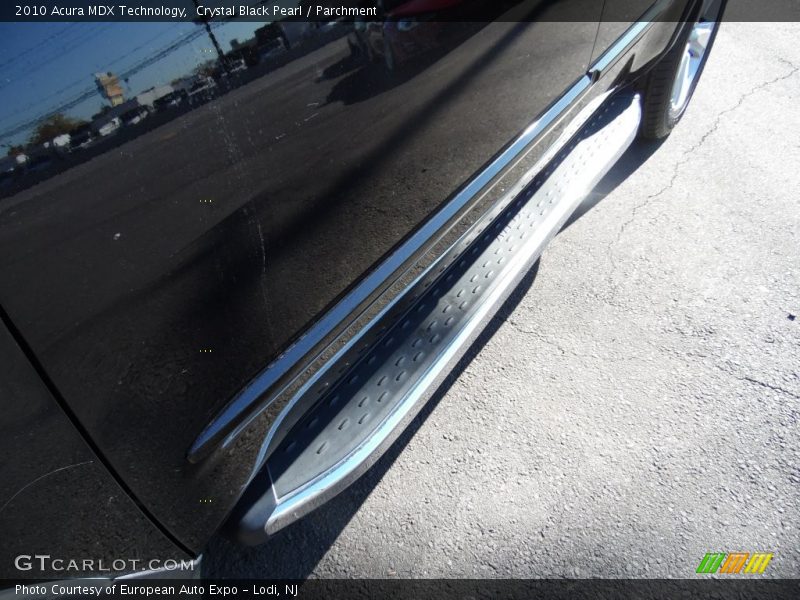 Crystal Black Pearl / Parchment 2010 Acura MDX Technology