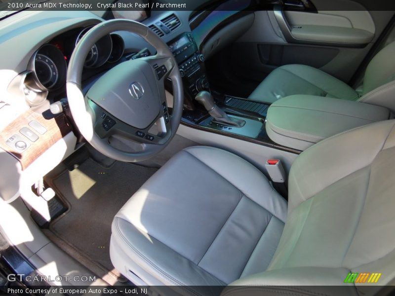 Crystal Black Pearl / Parchment 2010 Acura MDX Technology