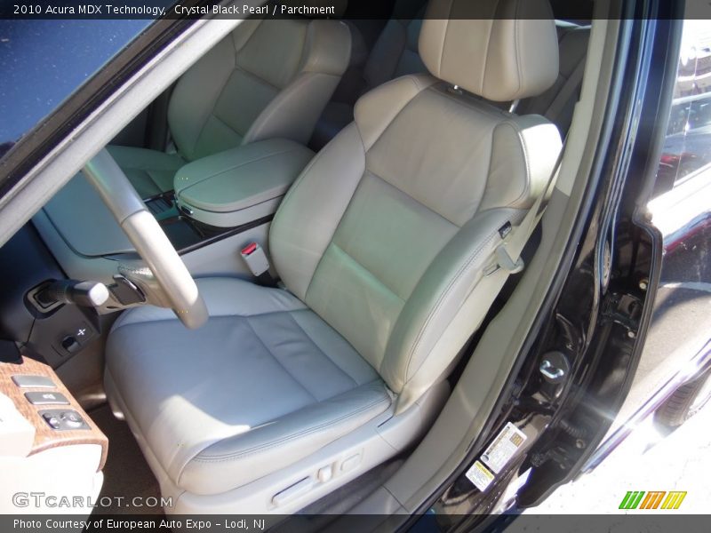 Crystal Black Pearl / Parchment 2010 Acura MDX Technology