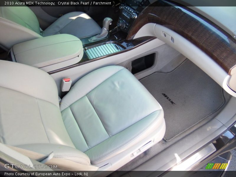 Crystal Black Pearl / Parchment 2010 Acura MDX Technology