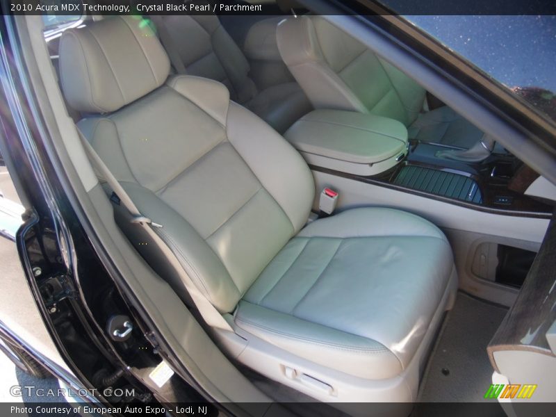 Crystal Black Pearl / Parchment 2010 Acura MDX Technology