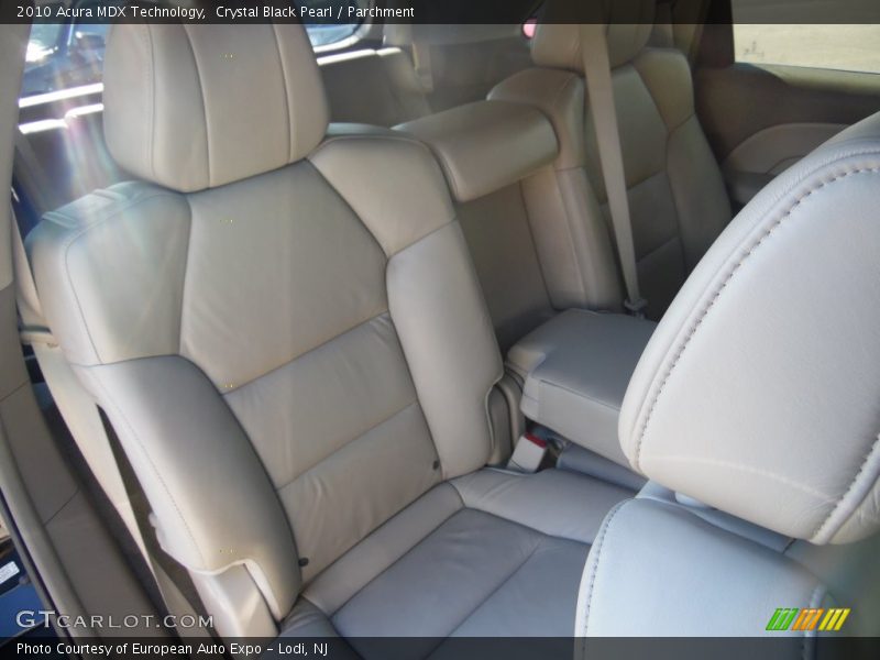 Crystal Black Pearl / Parchment 2010 Acura MDX Technology