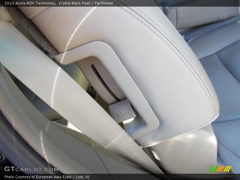 Crystal Black Pearl / Parchment 2010 Acura MDX Technology