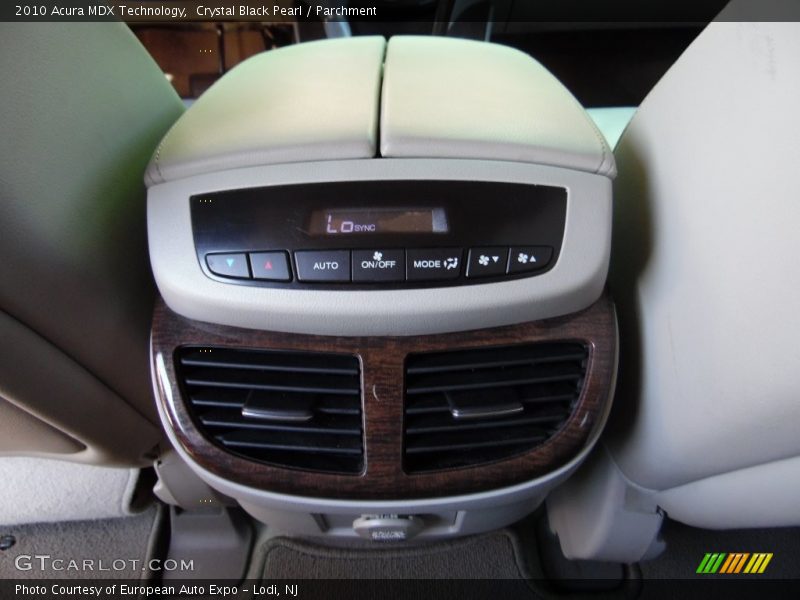 Crystal Black Pearl / Parchment 2010 Acura MDX Technology
