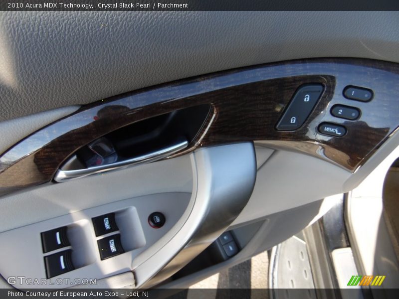 Crystal Black Pearl / Parchment 2010 Acura MDX Technology