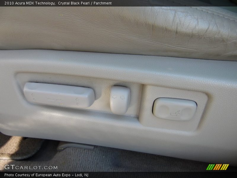 Crystal Black Pearl / Parchment 2010 Acura MDX Technology