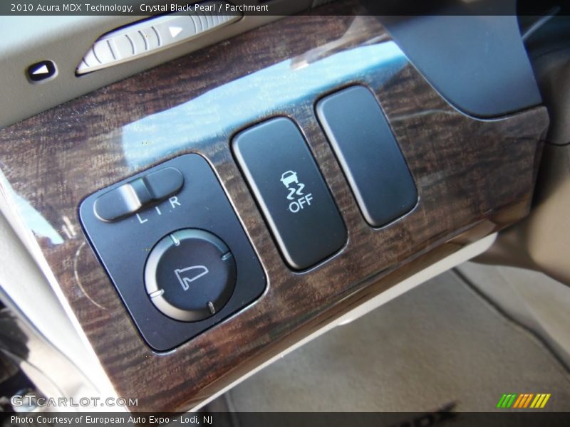 Crystal Black Pearl / Parchment 2010 Acura MDX Technology