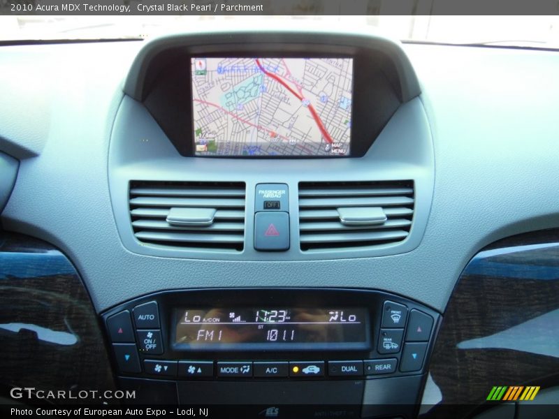 Crystal Black Pearl / Parchment 2010 Acura MDX Technology
