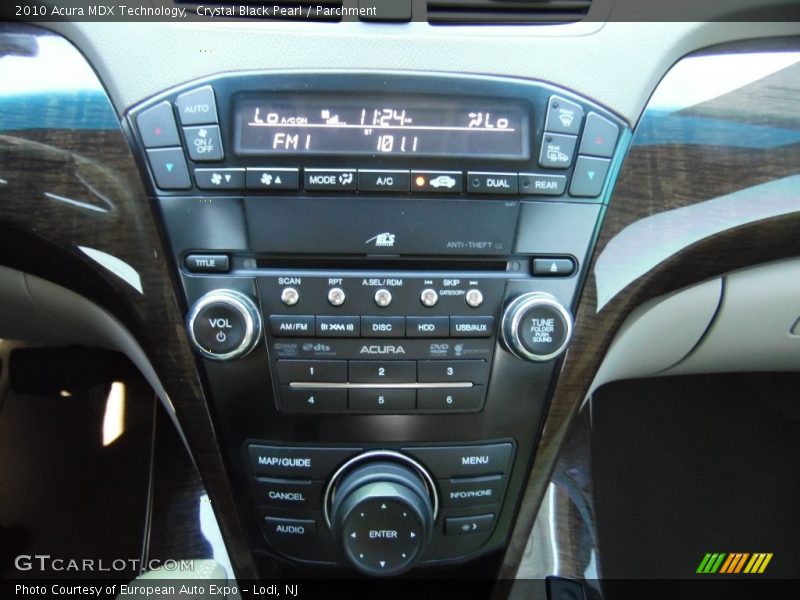 Crystal Black Pearl / Parchment 2010 Acura MDX Technology