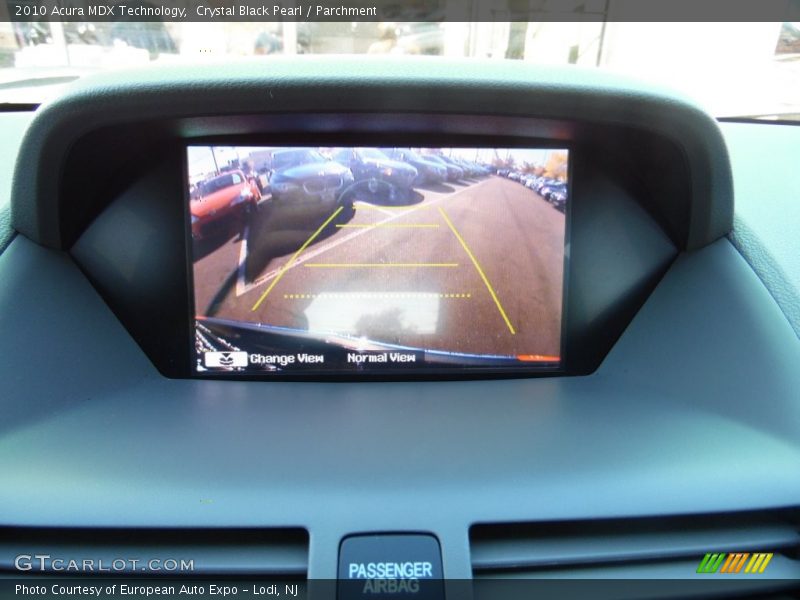 Crystal Black Pearl / Parchment 2010 Acura MDX Technology