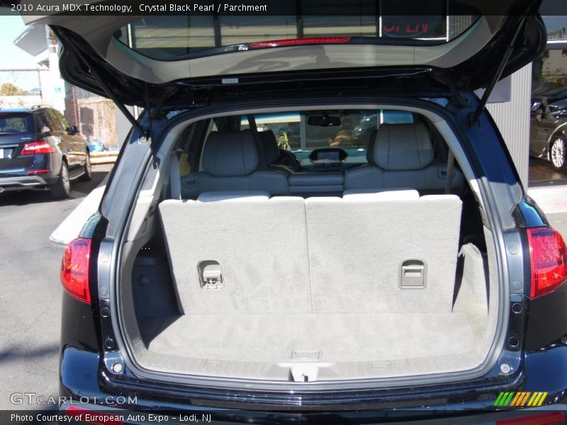 Crystal Black Pearl / Parchment 2010 Acura MDX Technology