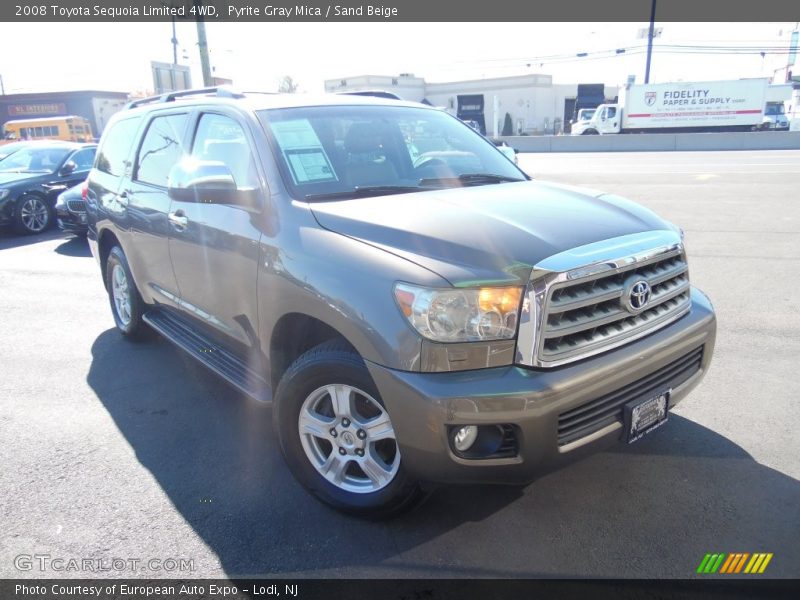 Pyrite Gray Mica / Sand Beige 2008 Toyota Sequoia Limited 4WD