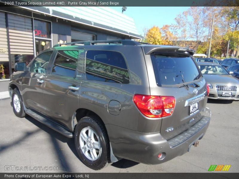 Pyrite Gray Mica / Sand Beige 2008 Toyota Sequoia Limited 4WD