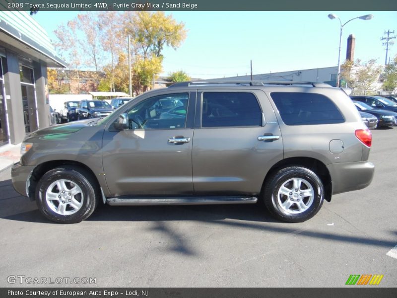 Pyrite Gray Mica / Sand Beige 2008 Toyota Sequoia Limited 4WD