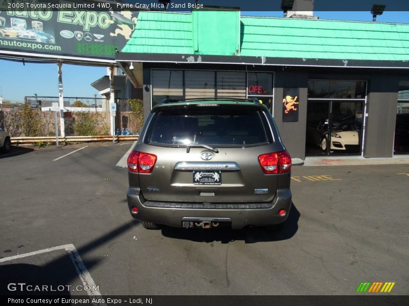 Pyrite Gray Mica / Sand Beige 2008 Toyota Sequoia Limited 4WD