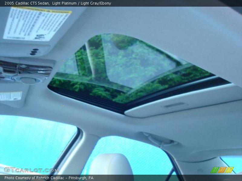 Light Platinum / Light Gray/Ebony 2005 Cadillac CTS Sedan