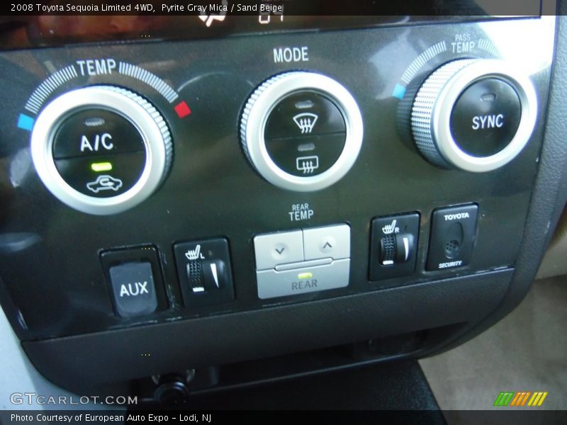 Pyrite Gray Mica / Sand Beige 2008 Toyota Sequoia Limited 4WD