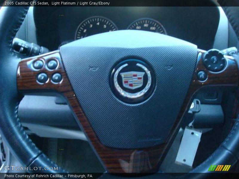 Light Platinum / Light Gray/Ebony 2005 Cadillac CTS Sedan