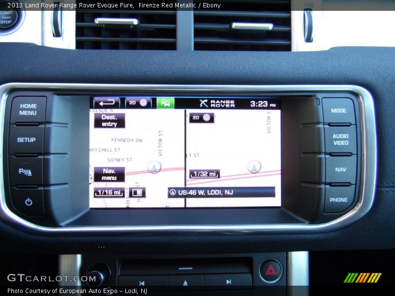 Firenze Red Metallic / Ebony 2013 Land Rover Range Rover Evoque Pure