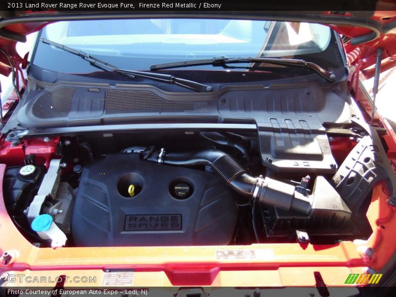 Firenze Red Metallic / Ebony 2013 Land Rover Range Rover Evoque Pure