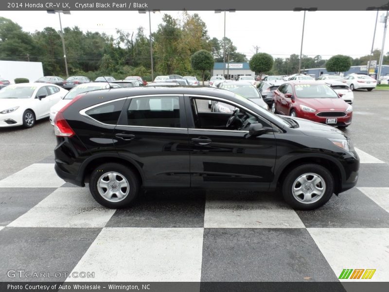 Crystal Black Pearl / Black 2014 Honda CR-V LX