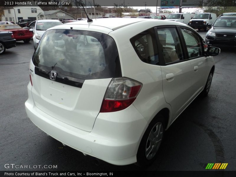 Taffeta White / Gray 2013 Honda Fit