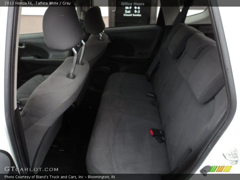 Taffeta White / Gray 2013 Honda Fit