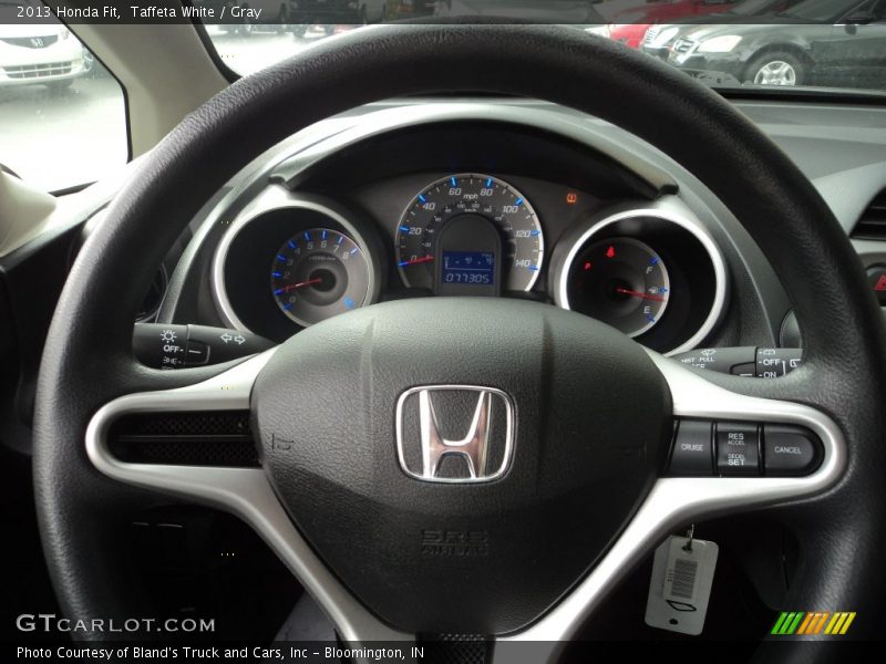 Taffeta White / Gray 2013 Honda Fit