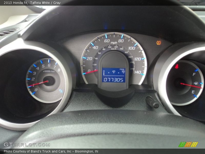 Taffeta White / Gray 2013 Honda Fit