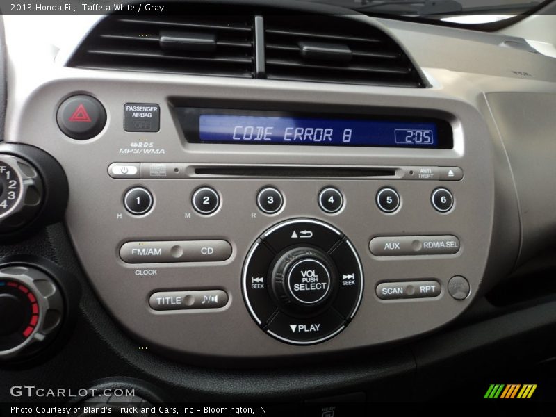 Taffeta White / Gray 2013 Honda Fit