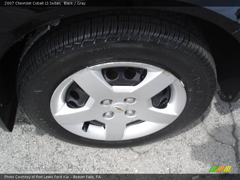 Black / Gray 2007 Chevrolet Cobalt LS Sedan