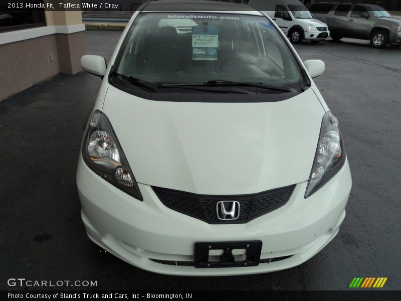 Taffeta White / Gray 2013 Honda Fit