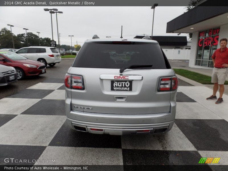 Quicksilver Metallic / Ebony 2014 GMC Acadia Denali
