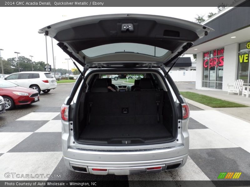 Quicksilver Metallic / Ebony 2014 GMC Acadia Denali