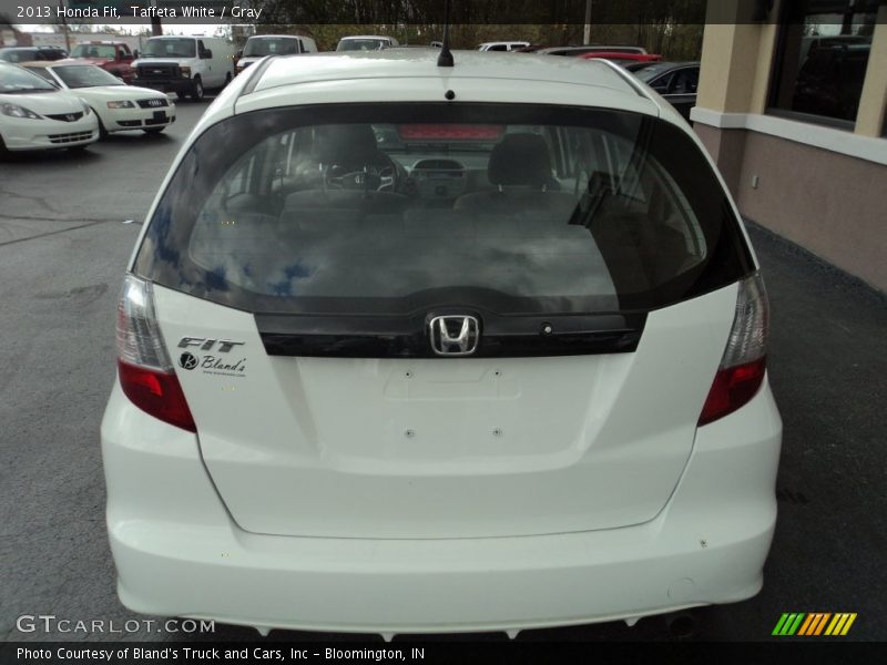 Taffeta White / Gray 2013 Honda Fit