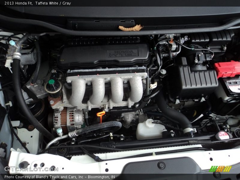 Taffeta White / Gray 2013 Honda Fit