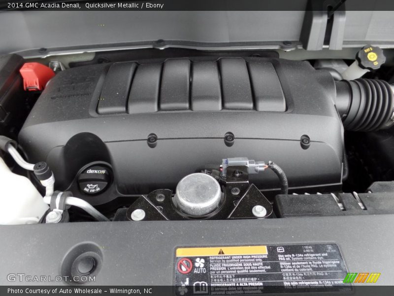 Quicksilver Metallic / Ebony 2014 GMC Acadia Denali