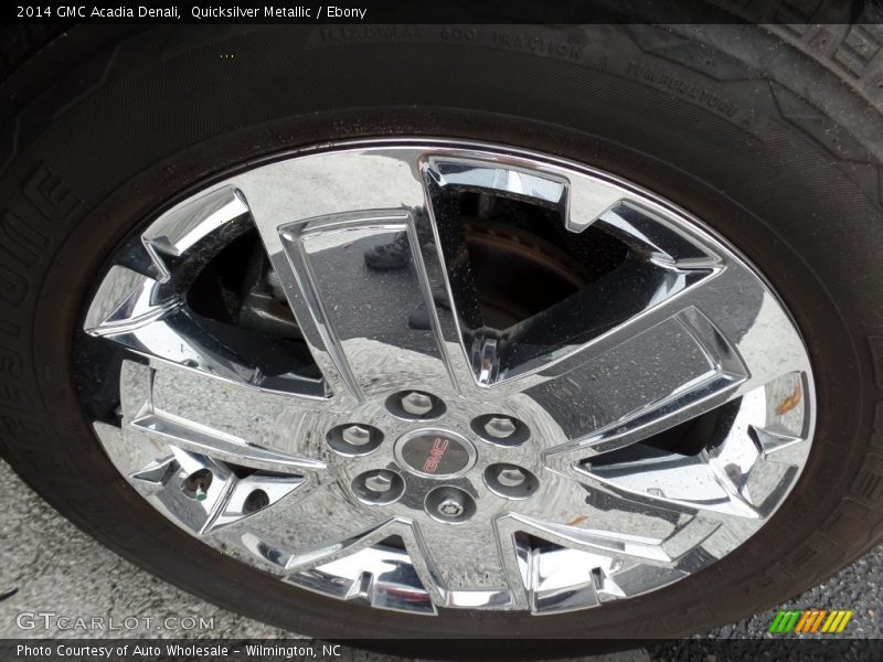 Quicksilver Metallic / Ebony 2014 GMC Acadia Denali